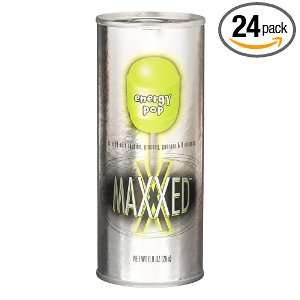 Maxxed Energy Pop, 0.9 Ounce Cans (Pack Grocery & Gourmet Food