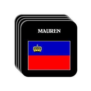  Liechtenstein   MAUREN Set of 4 Mini Mousepad Coasters 