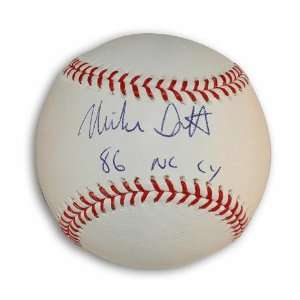   Scott Autographed MLB Baseball Inscribed 86 NL Cy