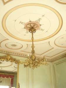 Stunning Italian Antique Chandelier Rococo Style Angel Cherub Light 