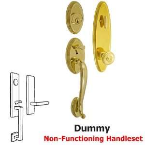  Quincy interconnect dummy handleset with half round knob 