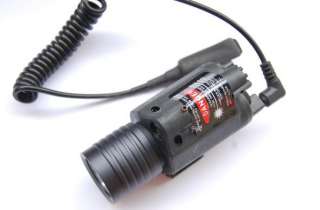 Tactical M6 BK Laser & Flashlight Torch CREE LED  