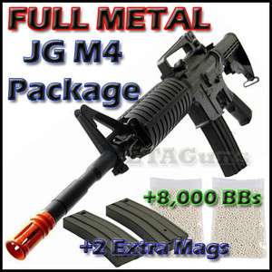  JG FULL METAL Carbine M16A4 M4 M4A1 Auto Electric Gun Rifle PACKAGE