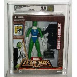     2007 Marvel Legends She Hulk Comic Con Figure Toys & Games