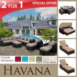   MARS DINING SET & 2 MODERN CHAISE LOUNGES & SUN BED ALL WEATHER W