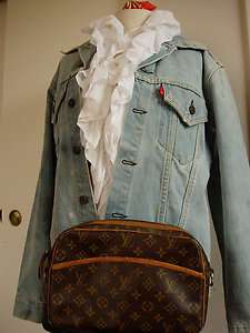 Vintage Authentic LOUIS VUITTON French Co Handbag Clutch Purse Bag no 