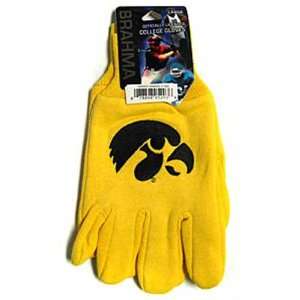  Iowa Hawkeyes NCAA Two Tone Gloves