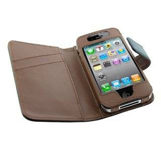   Case Wallet Pouch Black For iPhone 4 (iPhone 4th) 
