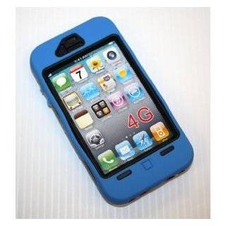 Iphone 4g Super Case   Comparable to Otterbox Defender   Blue / black