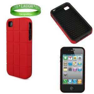 Apple iPhone 4S Designer Case Dual Layered Cover with Shock Absorbent 