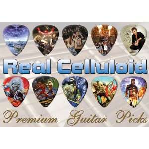  Iron Maiden Premium Guitar Picks X 10 (T) Musical 