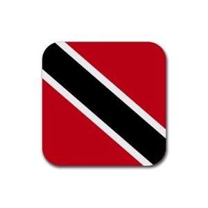  Trinidad and Tobago Flag Square Coasters (Set of 4 
