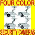 Four (4) LOREX Security Cameras   Color   Model MC7520  