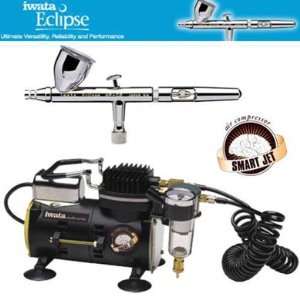  Iwata Eclipse HP CS 4207 Airbrushing System with Smart Jet 