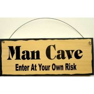  Man Cave Sign Lrg. 