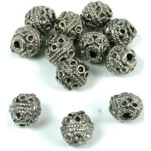   Beads Antique Silver Wire Ball Jewelry Beading Arts, Crafts & Sewing