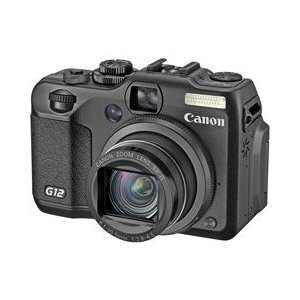  Canon POWERSHOT G12 10MP 2.8IN LCD5X OPT ZOOM 28MM WIDE 