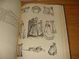 Antique HISTORY OF AMERICAN COSTUME Book 1937 COLOR PLATES Dress 