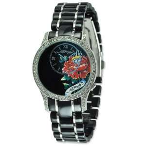  Ladies Designers Jazmine Black Watch Jewelry