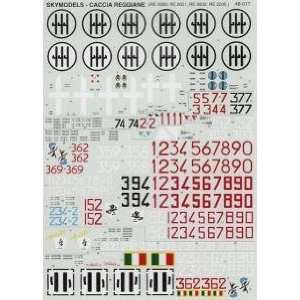  Skymodels Decals 1/48 Reggiane Fighters Decals