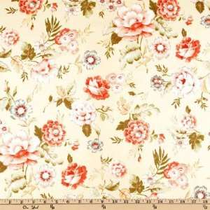  45 Wide Canopy Roses Yellow Fabric By The Yard Arts 