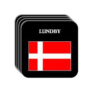  Denmark   LUNDBY Set of 4 Mini Mousepad Coasters 