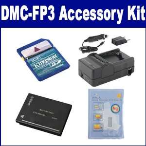  Panasonic Lumix DMC FP3 Digital Camera Accessory Kit 