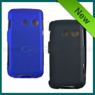   Blue Hard Skin Case Cover for LG Rumor Touch LN510 New Fast Ship Nice