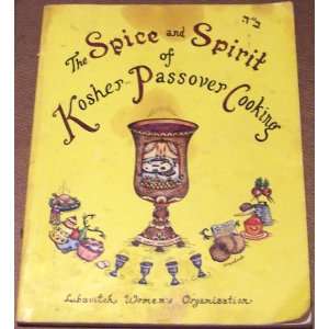   of Kosher Passover Cooking Lubavitch Womens Organization Books