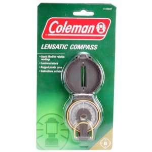  Coleman CO814 640T Lensatic Compass Luminous Letter Liquid 