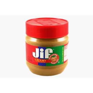 JIF Peanut Butter Creamy 18oz Jar Grocery & Gourmet Food