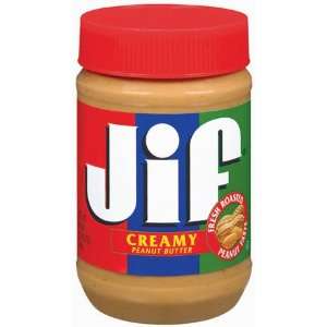 JIF Peanut Butter Creamy 18 oz  Grocery & Gourmet Food