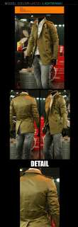 Slim Trench Coat Jacket 5Color Rain coat NWT S M(SD721) 076783016996 