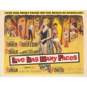  Love Has Many Faces Movie Poster (11 x 14 Inches   28cm x 