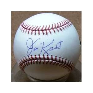  Jim Kaat Signed Baseball #1