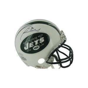 Jim Leonard autographed Football Mini Helmet (New York Jets)