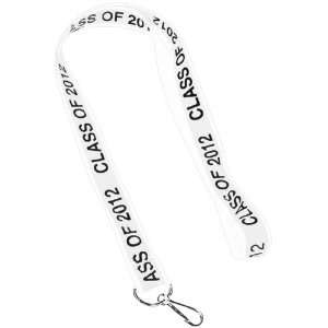   Party By Fun Express White 2012 Graduation Lanyards 