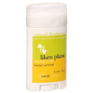 Earth Science Natural Deodorant, Liken Plant, Herbal Scent, 2.5 Ounces