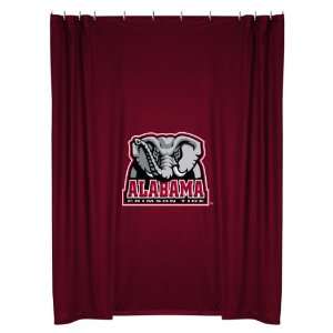 Collegiate Alabama Crimson Tide Locker Room Shower Curtain  