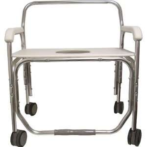   Bariatric Transport Shower Chair with 26 Seat Width 132 Pail Without