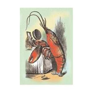   Glass The Lobster Quadrille 28x42 Giclee on Canvas