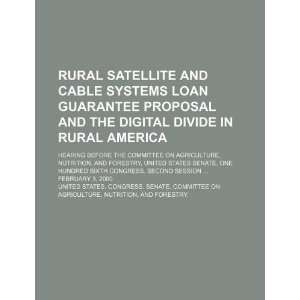  Rural satellite and cable systems loan guarantee proposal 