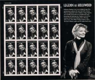 Katharine Hepburn Legends of Hollywood MNH Stamps 4461  