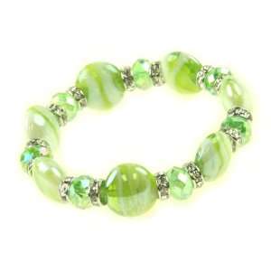  Green Crystal Bracelet Jewelry