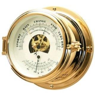 Ambient Weather GL150 BT 6 Porthole Nautical Barometer Thermometer 