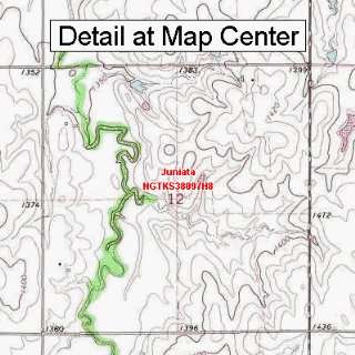   Map   Juniata, Kansas (Folded/Waterproof)