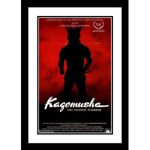  Kagemusha 20x26 Framed and Double Matted Movie Poster 