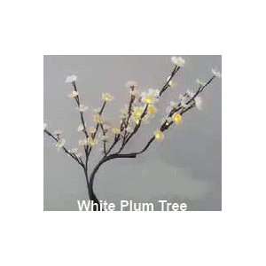  Plum Tree White   60 LED Lights, 24 Tall   Battery 