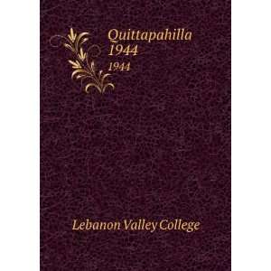  Quittapahilla. 1944 Lebanon Valley College Books