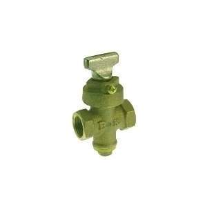  LDR 021 6703 1/2 Inch Stop and Drain Key Valve, Bronze 